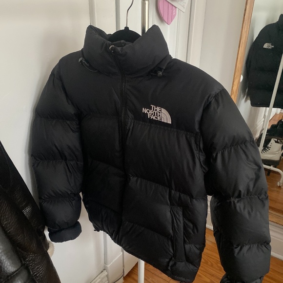 Men’s north face black down nuptse puffer jacket - Picture 3 of 4